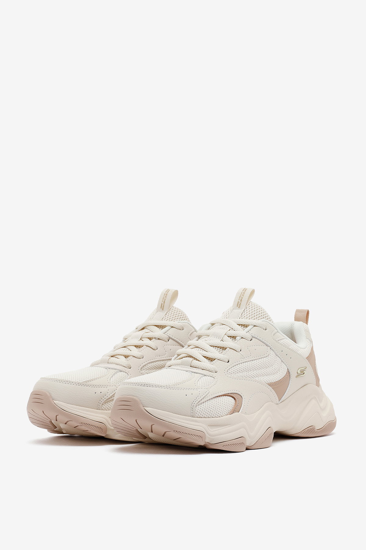 Skechers Bobs Diego 117685 NAT Kadın Spor Ayakkabı BEJ