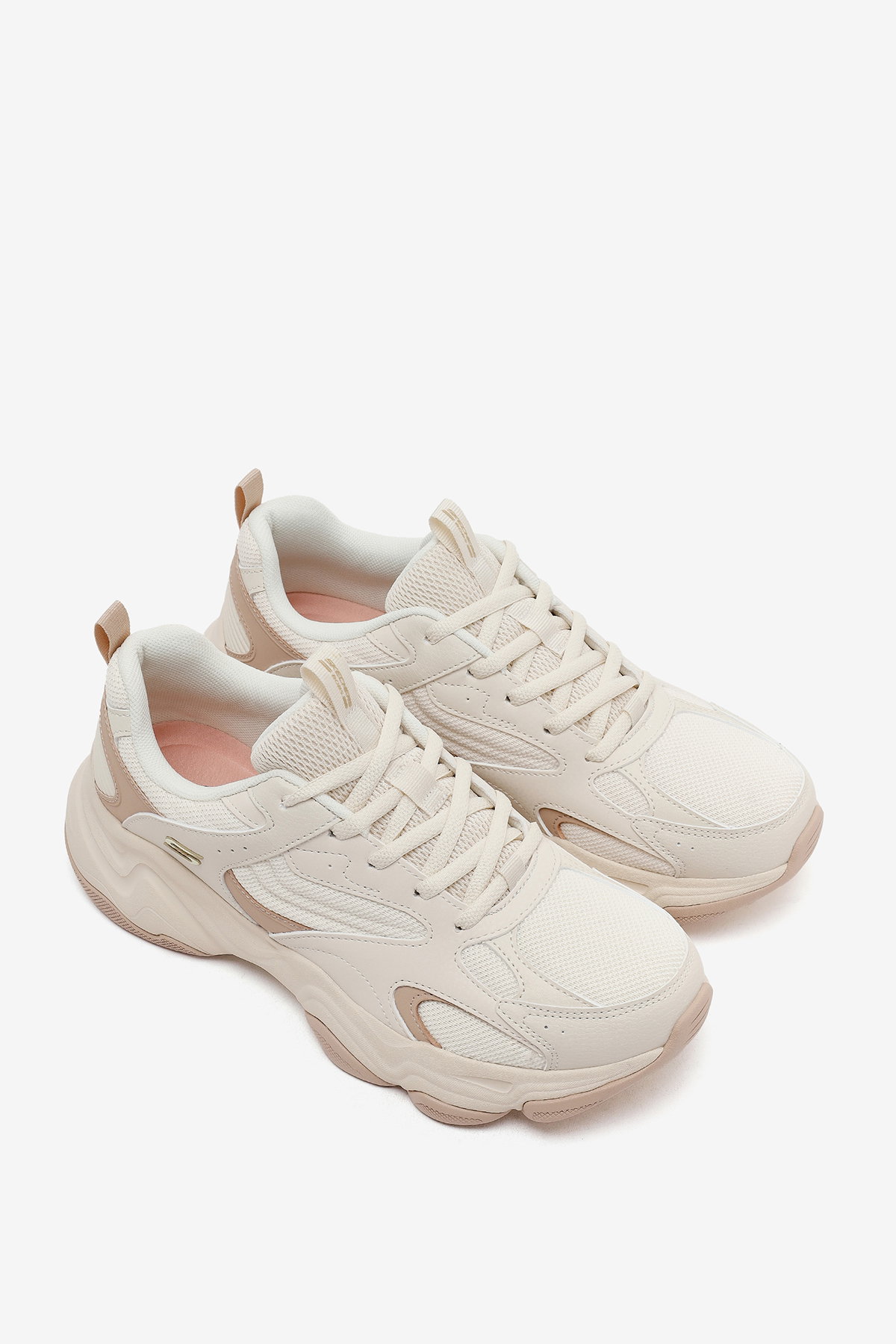 Skechers Bobs Diego 117685 NAT Kadın Spor Ayakkabı BEJ