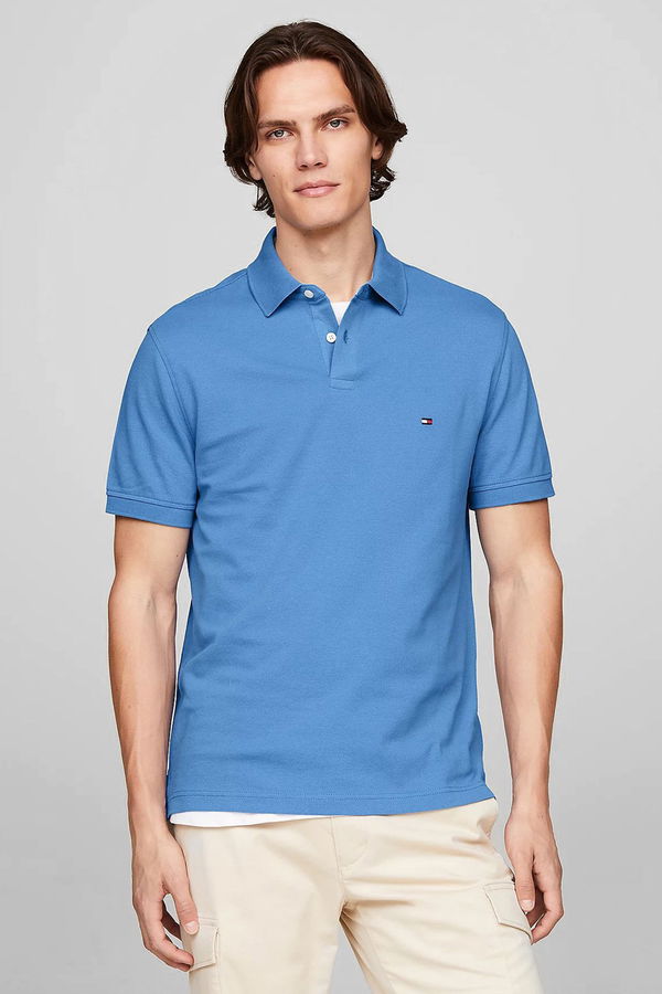 Tommy Hilfiger Polo Yaka Erkek T-shirt LACİVERT