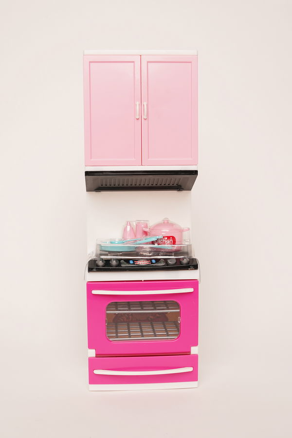 Vardem My Happy Kitchen Tekli Set PEMBE