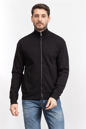 Armani Fermuarlı Erkek Sweat SİYAH Armani Fermuarlı Erkek Sweat SİYAH