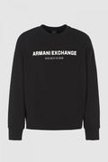 Armani Baskılı Erkek Sweat SİYAH