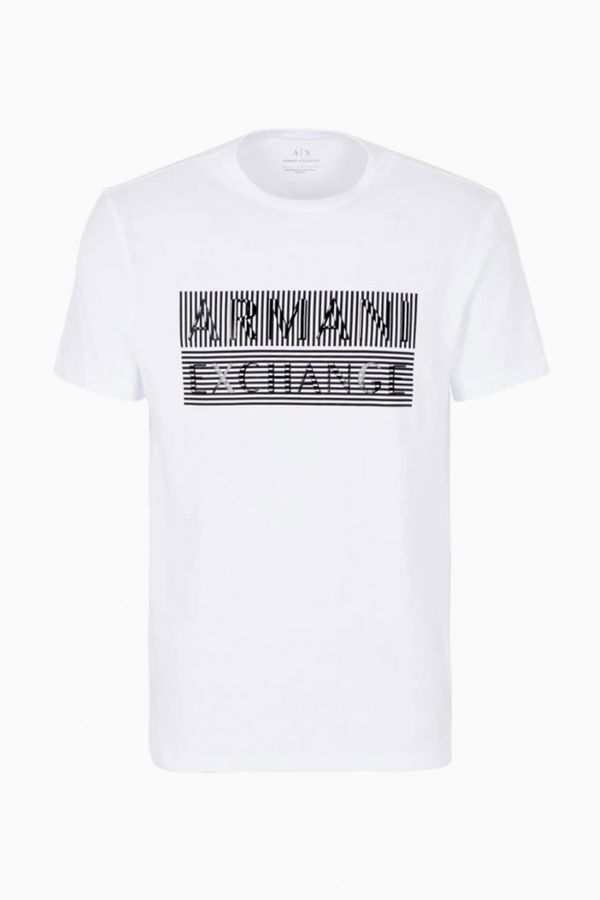 Armani Baskılı T-shirt BEYAZ