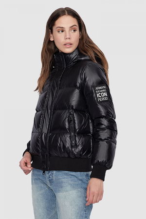 Armani Kadın Şişme Mont SİYAH Armani Kadın Şişme Mont SİYAH