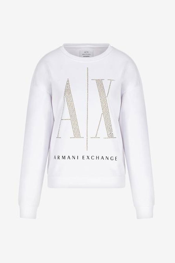 Armani Baskılı Kadın Sweat