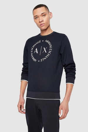 Armani Bisiklet Yaka Erkek Sweat LACİVERT Armani Bisiklet Yaka Erkek Sweat LACİVERT