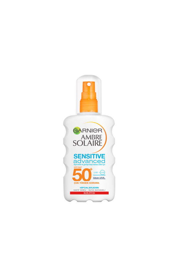 Garnier Ambre Solaire Sensitive Advanced Koruyucu Sprey GKF50 200ML Garnier Ambre Solaire Sensitive Advanced Koruyucu Sprey GKF50 200ML