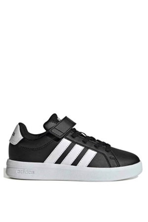 Adidas Grand Court 3.0 EL Çocuk Spor Ayakkabı SIYAH