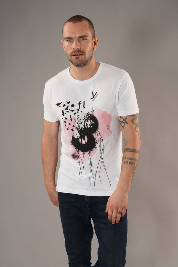 Baskılı T-shirt NAR ÇİÇEĞİ Baskılı T-shirt NAR ÇİÇEĞİ