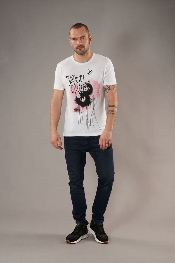 Baskılı T-shirt NAR ÇİÇEĞİ Baskılı T-shirt NAR ÇİÇEĞİ
