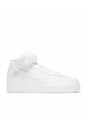 Nike Air Force Mid Erkek Spor Ayakkabı BEYAZ