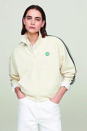Tommy Hilfiger Ön Fermuarlı Sweat BEJ Tommy Hilfiger Ön Fermuarlı Sweat BEJ