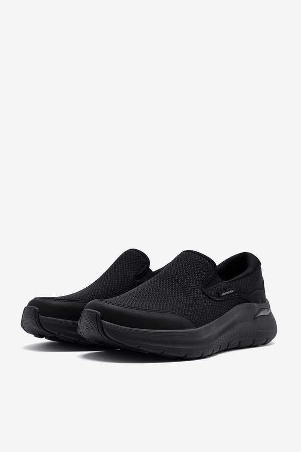 Skechers Arch Fit 2.0 - Vallo 232706TK BBK Erkek Spor Ayakkabı Siyah