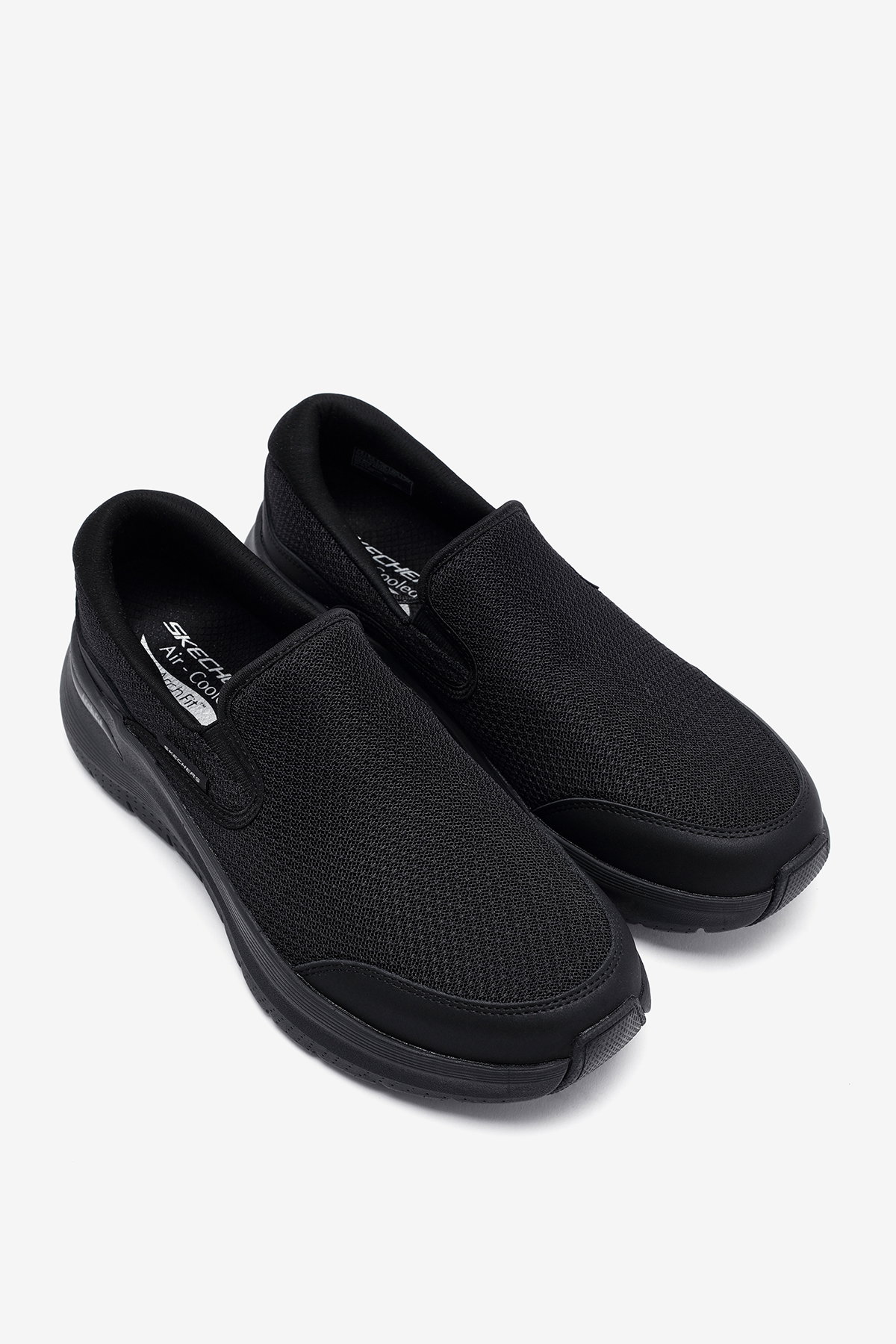 Skechers Arch Fit 2.0 - Vallo 232706TK BBK Erkek Spor Ayakkabı Siyah