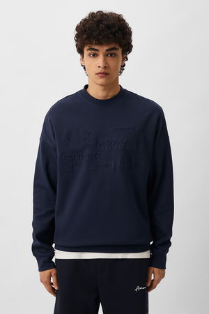 Armani Bisiklet Yaka Sweat LACİVERT Armani Bisiklet Yaka Sweat LACİVERT