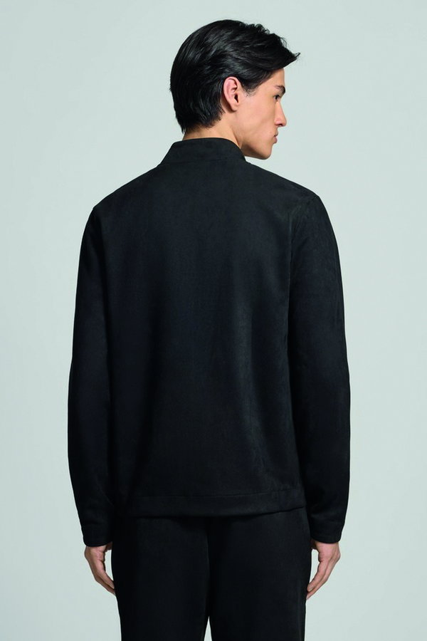 Armani Erkek Fermuarlı Sweatshirt SIYAH