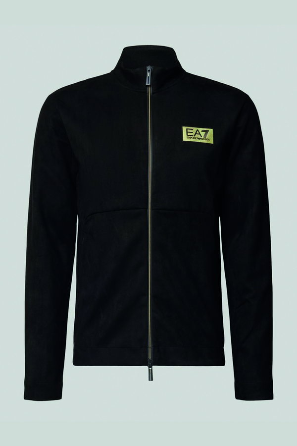 Armani Erkek Fermuarlı Sweatshirt SIYAH