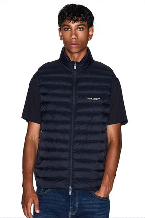 Armani Exchange Erkek Şişme Yelek LACIVERT