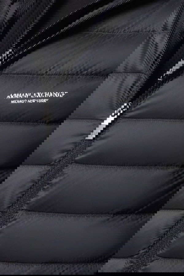 Armani Exchange Erkek Şişme Yelek SIYAH