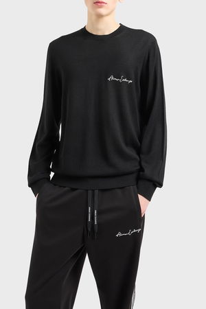 Armani Exchange Erkek Kazak SIYAH Armani Exchange Erkek Kazak SIYAH