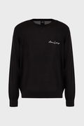 Armani Exchange Erkek Kazak SIYAH