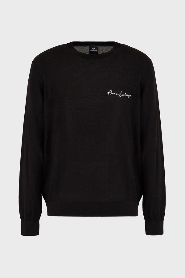 Armani Exchange Erkek Kazak SIYAH Armani Exchange Erkek Kazak SIYAH