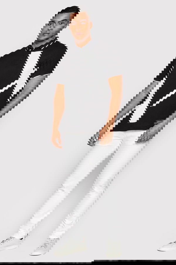 Armani Exchange Erkek Jean Pantolon Beyaz