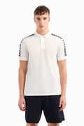 Armani Exchange Erkek Polo Yaka T-shirt Beyaz