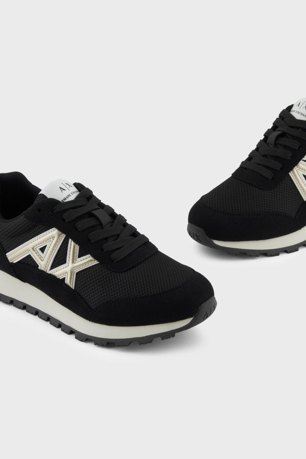 Armani Exchange Erkek Spor Ayakkabı SIYAH