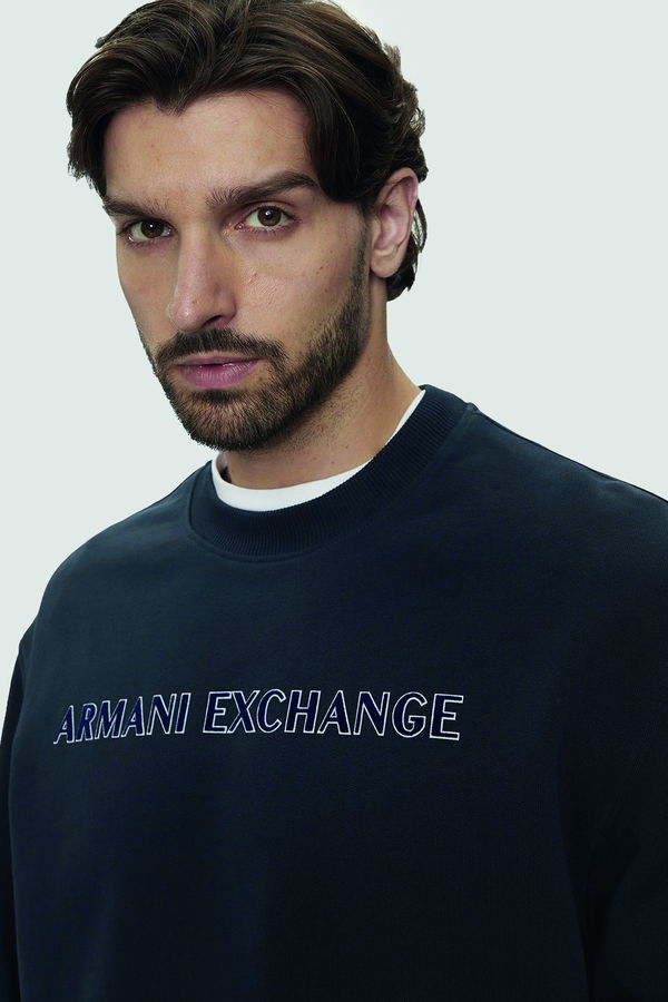 Armani Exchange Erkek Sweat LACIVERT
