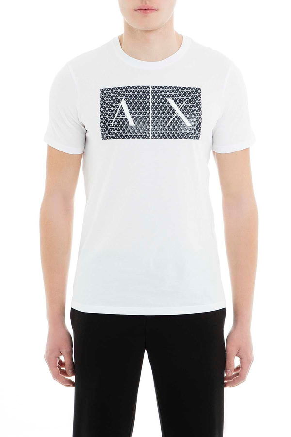Armani Exchange Erkek T-shirt Beyaz Armani Exchange Erkek T-shirt Beyaz