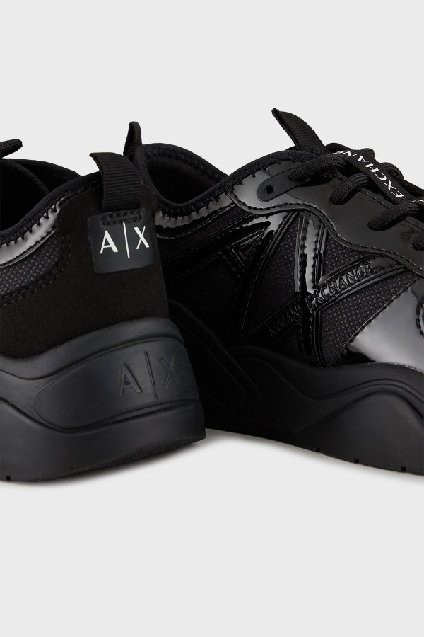 Armani Exchange Kadın Spor Ayakkabı SIYAH
