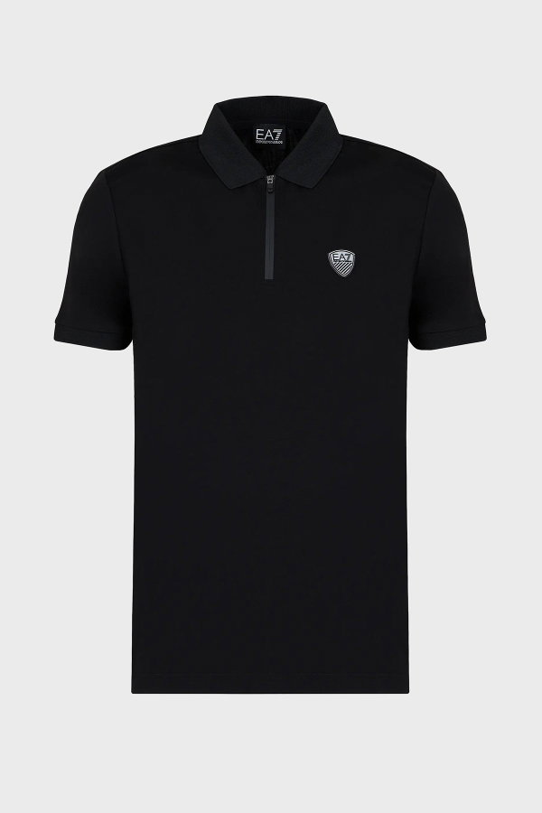 EA7 Polo Yaka Erkek T-shirt LACIVERT