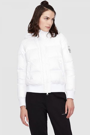 Armani Kadın Şişme Mont BEYAZ Armani Kadın Şişme Mont BEYAZ