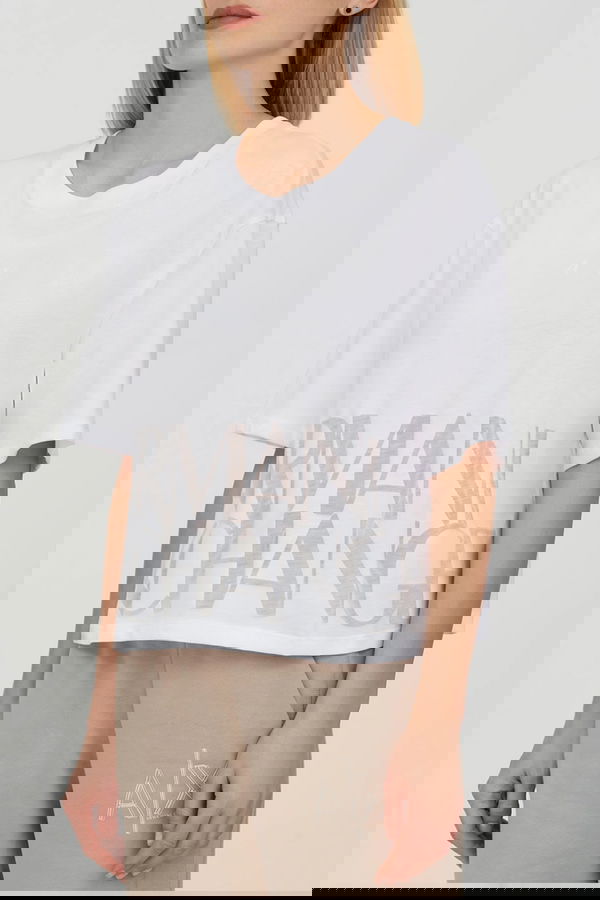 Armani Kadın T-shirt BEYAZ