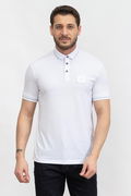 Armani Polo Yaka Erkek T-shirt Beyaz