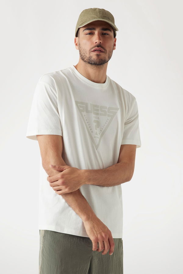 Guess Erkek T-shirt Beyaz