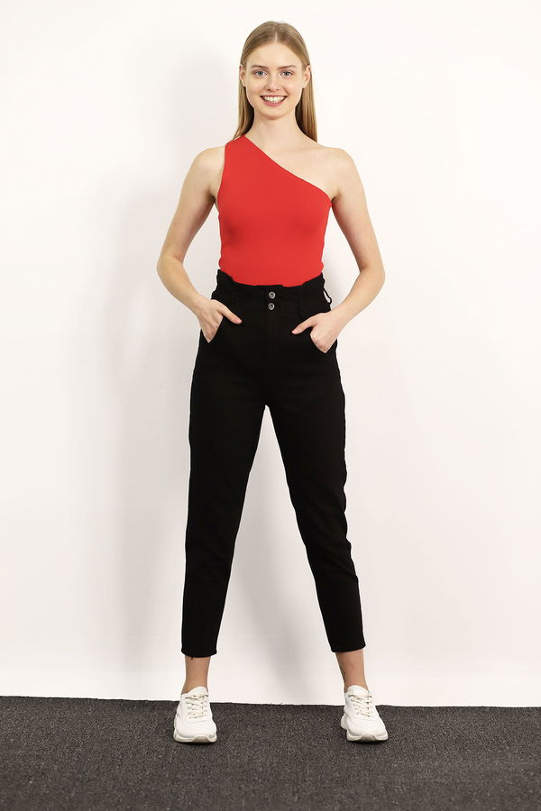 Balon Mom Jeans SIYAH Balon Mom Jeans SIYAH