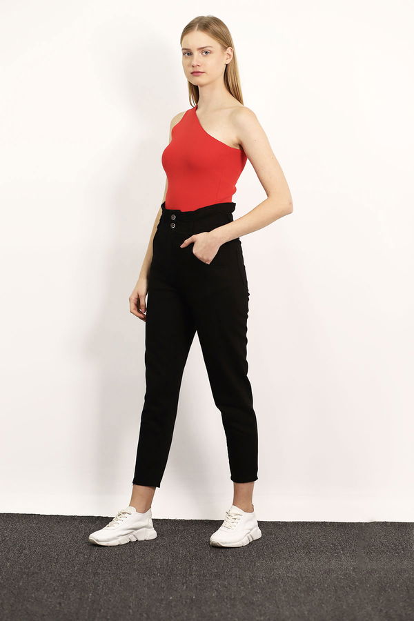 Balon Mom Jeans SIYAH Balon Mom Jeans SIYAH