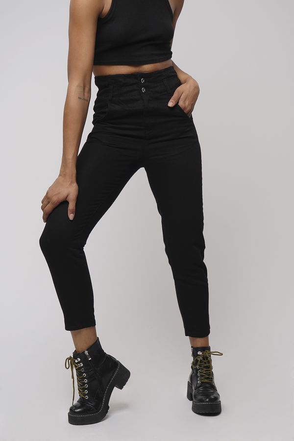 Balon Mom Jeans SIYAH Balon Mom Jeans SIYAH