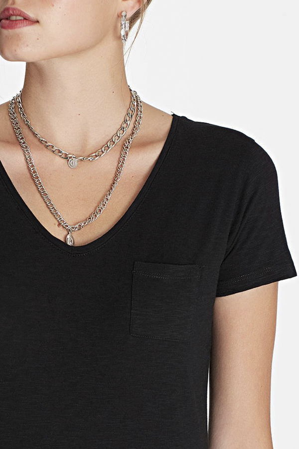 Mavi Basic T-shirt SIYAH Mavi Basic T-shirt SIYAH