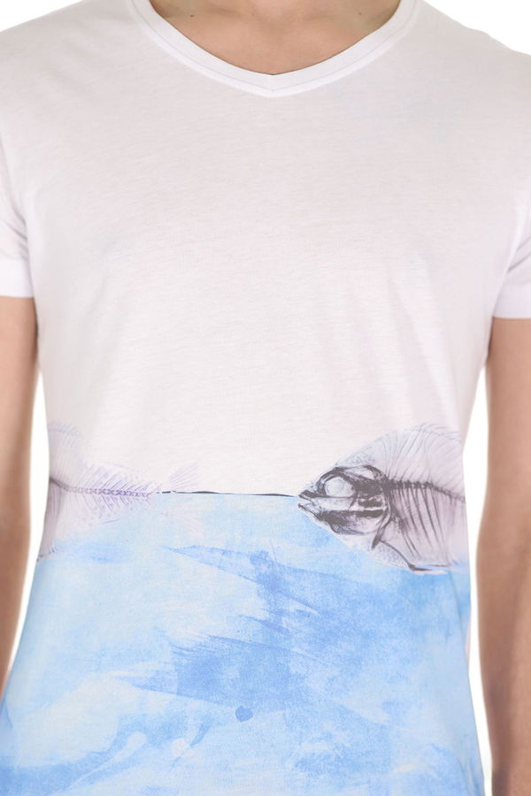 Baskılı Erkek T-shirt Baskılı Erkek T-shirt