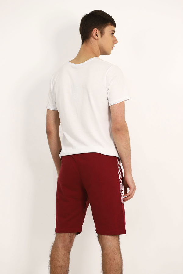 Baskılı Şort BORDO Baskılı Şort BORDO