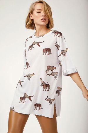 Gabria Kaplan Baskılı T-shirt Gabria Kaplan Baskılı T-shirt