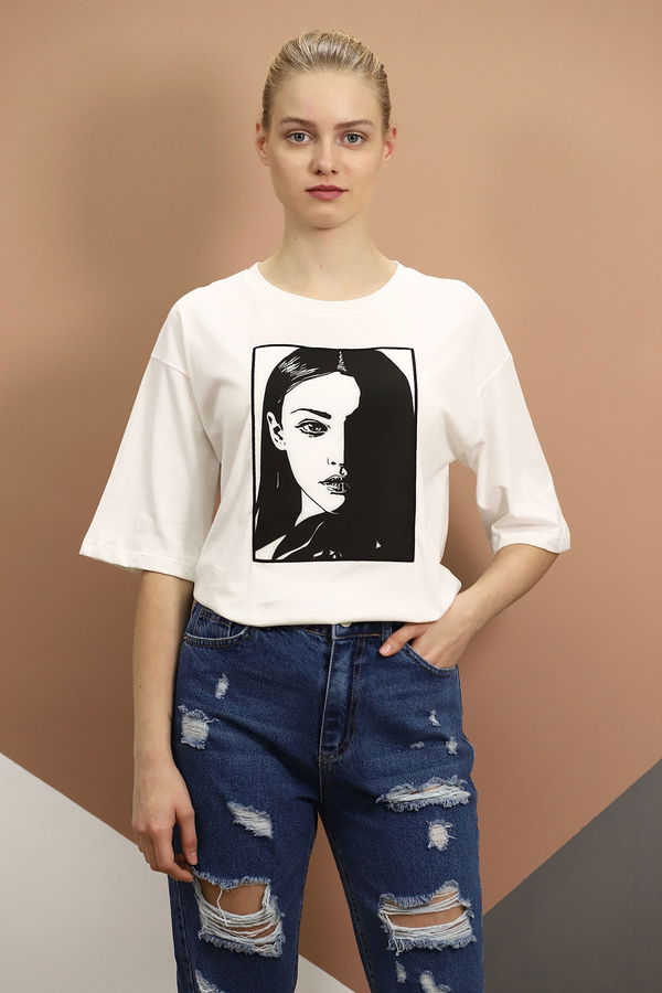 Gabria Baskılı T-shirt