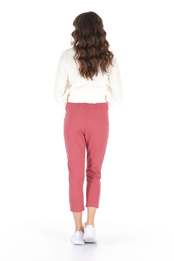 Bel Bağcıklı Pantolon GÜL Bel Bağcıklı Pantolon GÜL