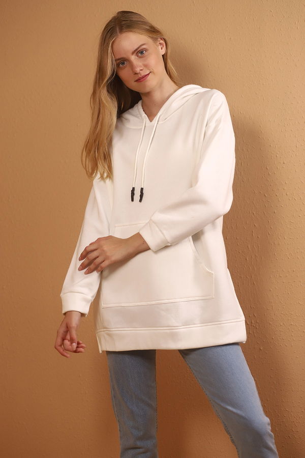 Gabria Kapüşonlu Cepli Sweat Gabria Kapüşonlu Cepli Sweat