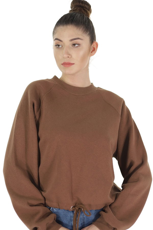 Bel Bağcıklı Sweat Bel Bağcıklı Sweat