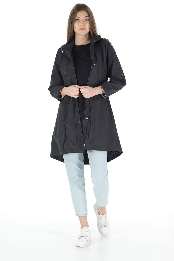 Bel Büzgülü Trenchcoat Bel Büzgülü Trenchcoat