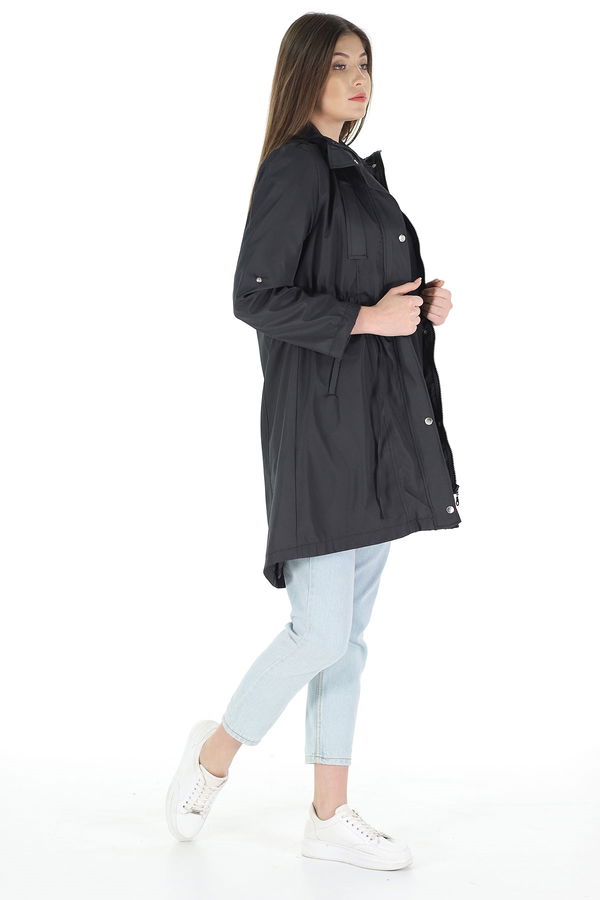 Bel Büzgülü Trenchcoat Bel Büzgülü Trenchcoat